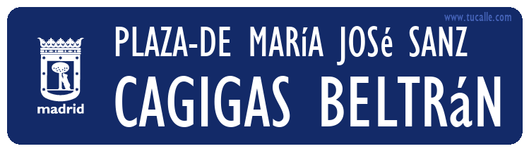 cartel_de_plaza-de-María José Sanz-Cagigas Beltrán_en_madrid